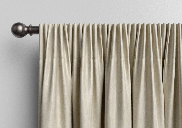 Genoa Faux Silk (Blackout), Cream Shimmer - Made to Measure Curtains - Image 9